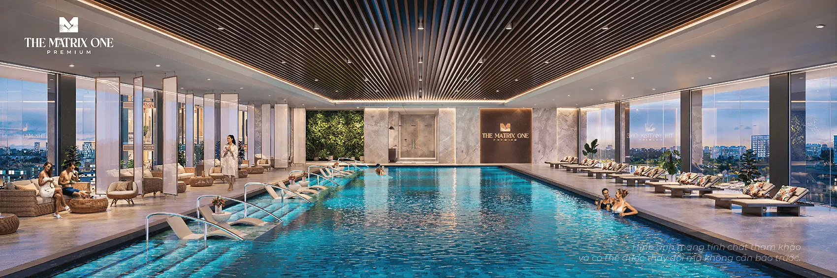 Không gian sống đẳng cấp tại The Matrix One Premium với thiết kế tinh tế và tiện nghi hiện đại.