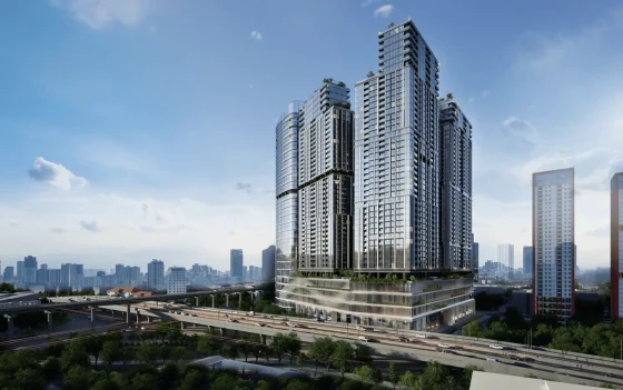 Dự án Sun Group Cầu Giấy với thiết kế hiện đại và vị trí kim cương tại trung tâm Hà Nội.